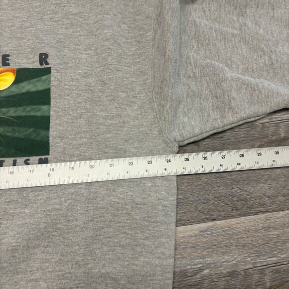 Vintage 90s Disney Store Tigger Animal Magnetism Gray Men XL Crewneck Sweatshirt - Picture 8 of 11